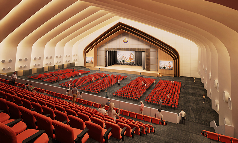 GOLDEN JUBILEE CONVENTION HALL RENOVATION, KHON KAEN UNIVERSITY